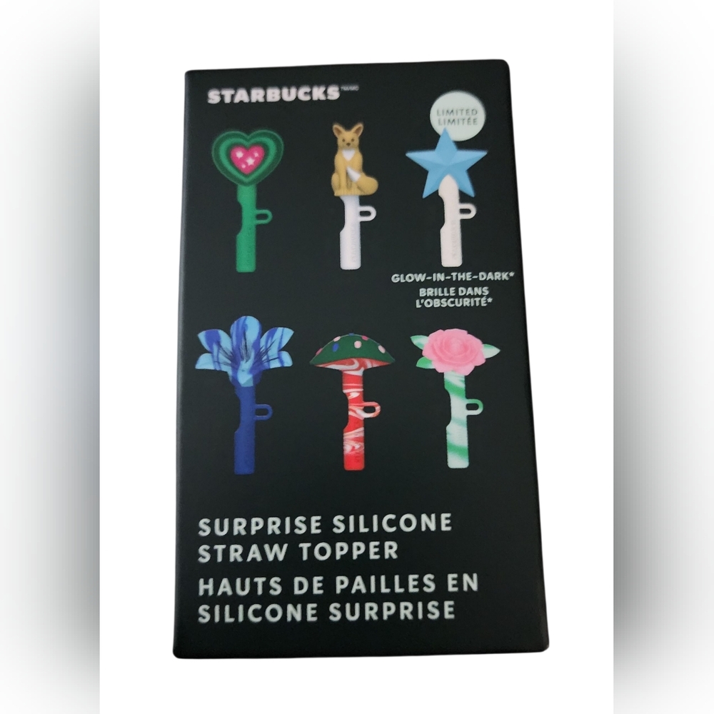 NWT Starbucks 2024 Winter Holiday Surprise Silicone Topper